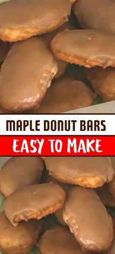 Maple Donut Bars Donut Bar, Crescent Dough, Doughnut Recipe, Maple Glaze, Scrumptious Desserts