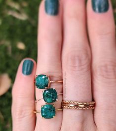 Emerald Ring, Raw Natural Emerald Ring, Emerald Square Ring for Women, Emerald Stacking Ring, Unique Vintage Emerald Ring, Emerald Solitaire - Etsy Raw Emerald Ring, Vintage Emerald Ring, Emerald Ring Vintage, Natural Emerald Rings, Raw Emerald, Emerald Rings, Nouveau Jewelry, Nature Ring, Square Ring