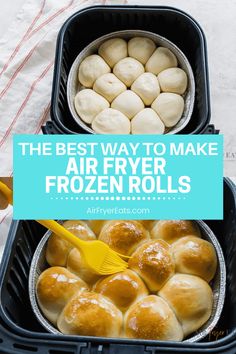 the best way to make air fryer frozen rolls