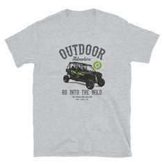 This is our Green Honda Talon UTV shirt. So it doesn't matter if you're choice of ride is a Honda Talon, Polaris RZR, Yamaha YXZ, Honda Pioneer, Can-Am Maverick, or a Arctic Cat Wildcat, the trails are calling this is the shirt made for you. So put on this shirt and hit the gas! You've now found the staple t-shirt of your wardrobe. It's made of 100% ring-spun cotton and is soft and comfy. The double stitching on the neckline and sleeves add more durability to what is sure to be a favorite!   * 100% ring-spun cotton * Sport Grey is 90% ring-spun cotton, 10% polyester * Dark Heather is 65% polyester, 35% cotton * 4.5 oz/yd² (153 g/m²) * Pre-shrunk * Shoulder-to-shoulder taping * Quarter-turned to avoid crease down the center * Blank product sourced from Bangladesh, Honduras, Haiti, Mexico, o Honda Talon, Honda Pioneer, Thrill Seeking, Big Tshirt, Polaris Rzr, Can Am, Outdoor Adventure, Wild Cats, Outdoors Adventure