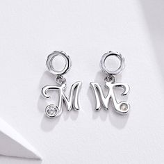 925 Sterling Silver Initial Letter Charm Bead Fits European Charm Bracelet Pendant Material: sterling silver Item Type: Charms, DIY Jewelry Great gift idea for Christmas, Birthday etc. For more dangle charms, click: https://www.etsy.com/shop/AllJewelrySupplies?section_id=25033382 Go back to the store, click: www.alljewelrysupplies.etsy.com Sterling Silver Round Charms For Mother's Day, Sterling Silver Initial Pendant Charms For Anniversary, Elegant Silver Charms For Personalized Gifts, Sterling Silver Dangling Charms For Personalized Gifts, Mother's Day Dangle Charms For Jewelry Making, Elegant Sterling Silver Initials Charms, Elegant Personalized Sterling Silver Charms, Elegant Personalized Silver Charms, Elegant Silver Charms With Initials