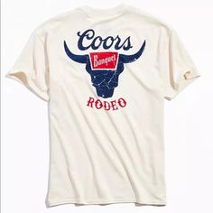 I Have Sizes S, M, L, Xl Available. Coors Rodeo, Coors Banquet, American Logo, Truck Shirt, Truck Shirts, Rodeo Shirts, College Shirts, Handmade Brand, Country Shirts