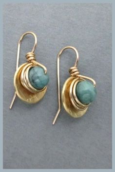 These real emerald earrings are a great gift for a May birthday or as a 20th wedding anniversary gift for wife as emerald is the gemstone to celebrate both occasions. Natural raw genuine emerald gemstones, weighing 2 carats each (4 carats/pair), are wrapped in 14k gold filled wire, then set within a Handmade Round Emerald Earrings, Vintage Emerald Earrings For Anniversary, Anniversary Jewelry May Birthstone Drop Earrings, Emerald Gemstone Earrings For Anniversary, Emerald Dangle Jewelry For Anniversary, Emerald Round Earrings For Anniversary, Round Emerald Earrings For Anniversary, Pierced Earrings For Anniversary With May Birthstone, May Birthstone Pierced Earrings For Anniversary