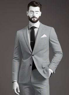 Embrace the change in the weather and opt for a suit that will keep your wardrobe more relevant and comfortable with our Napolean Aria Light Gray Wool Suit. Crafted from wool blend, the wool suit is a celebration of cut, quality and design, with a versatile gray tone is a blend of effortless sophistication that will earn you sartorial points season after season. Be it a usual work day, a wedding or a business meeting, the suit will speak volumes for you. Tag it with a matching waistcoat, white shirt, purple tie and tan brogues to complete the look.  Look Includes   Napolean Aria Light Gray Wool Fabric  Two Button Jacket Style  Notch Lapel  Horn Royal Black Buttons  Single Vent  Three Cuff Buttons  Two Welted Back Pockets on Trousers   Click 'Customize Now' to modify the look if needed.  Li Tan Brogues, Embrace The Change, Grey Wool Suit, Versatile Gray, Trousers White, Purple Tie, Button Jacket, Business Meeting, Wool Suit