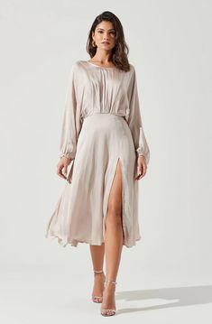 Marin Dolman Sleeve Midi Dress – ASTR The Label