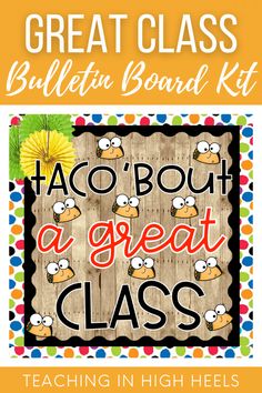 the back to school bulletin board kit for teachers