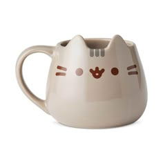 PRICES MAY VARY. Pusheen by Our Name is Mud “Pusheen” sculpted mug Features Pusheen sculpted into a mug High-quality construction Shipped in decorative gift box 16 oz. capacity Pusheen Cute, Pusheen Cat, Tassen Design, Orange You Glad, Cute Coffee Mugs, Cute Cups, Novelty Items, Cute Room Decor, Cat Mug