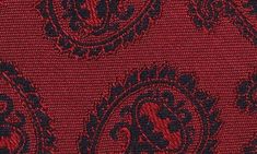 A look-twice paisley design reveals the mark of the caped crusader on this cool tie made from pure silk. 3" width; 59" length 100% silk Dry clean Imported | Cufflinks Inc. Batman Paisley Silk Tie Elegant Red Fabric For Formal Occasions, Caped Crusader, Silk Style, Cool Ties, Cufflinks Men, Paisley Design, Silk Ties, Pure Silk, Cufflinks