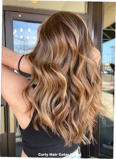 25 Vibrant Curly Hair Color Ideas for a Stunning Makeover Blonde Highlights With Brown Hair, Highlights With Brown Hair, Highlight Ideas For Brown Hair, Rich Brown Hair, Highlight Ideas