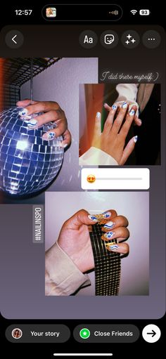 Bluebonnet nails and instagram story layout Bluebonnet Nails, Instagram Story Layout, Story Layout, Blue Bonnets, Instagram Story, Layout, Instagram