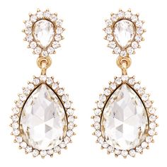 Beautiful large teardrop glass crystal with a halo of crystals dangling from a smaller teardrop stonePost back earrings measure 1.62 inch length by 0.75 inch width These elegant, comfortable earrings can be worn all day to dress up any outfit Perfect accessory for the holidays, a wedding, party, special occasion or evening out Each item is packaged in a lovely gift box with a non tarnish jewelers fiber pad. To extend the life of your jewelry avoid contact with water and chemicals such as soap an Silver Chain Earrings, Queen Jewelry, Wedding Day Jewelry, Glass Crystal, Black Crystals, Clear Crystal, Crystal Glass, Bridal Jewelry, Jewelry Pieces