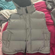 Only Worn A Few Times. Size Medium. When You Take A Picture With Flash It Illuminates. Super Amazing Quality Super Puff Vest, Super Puff, Puff Vest, Take A Picture, Take A, Flash, Jackets For Women, Jackets & Coats, Take That