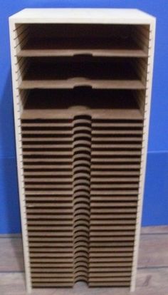 a stack of cardboard stacked on top of each other