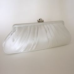 Check out the deal on Eleanor Ivory Silk Wedding Clutch at Perfect Details Classic White Bridal Accessories For Formal Occasion, Elegant Satin Bridal Accessories For Wedding, Elegant White Bridal Accessories, Formal Fitted White Bridal Accessories, White Satin Bridal Accessories For Formal Occasion, Elegant White Bridal Accessories For Wedding, Cream Bridal Accessories For Formal Occasions, Cream Bridal Accessories For Mother Of The Bride, Elegant White Bridal Accessories For Mother Of The Bride