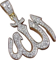 Allah Pendant, Pave Jewelry, Pendant Diamond, Pave Setting, Jewelry Diamond, Diamond Pendant, White Diamond, Diamond Jewelry, 925 Sterling Silver