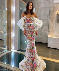 Dinner Gowns, Dinner Dress Classy, White Evening Dress, Mexican Dresses, Formal Party Dress, Dinner Dress, Gala Dresses, Fantasy Dress, Looks Chic