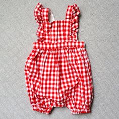 Adorable Baby Girl Romper From Baby Gap. Only Worn Once, Looks Brand New. Red Bubble Romper For Summer Playwear, Summer Red Bubble Romper For Playwear, Cute Red Bubble Romper For Spring, Red Cotton Bubble Romper For Spring, Cute Red Bubble Romper For Playtime, Casual Red Bubble Romper For Playwear, Playful Red Sleeveless Bubble Romper, Playful Red Cotton Bubble Romper, Cute Red Cotton Bubble Romper