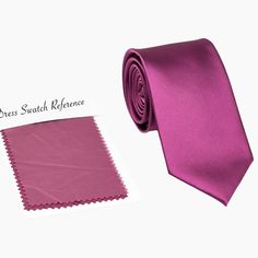 CHIANTI Wedding Necktie For Davids Bridal Dress Matching, Groomsmen Necktie Chianti, Mens Ties Chianti, Wedding Ties For Groomsmen * 3.0" at the widest point * Standard Tie Length:  Approximately 58" in Length; Prettied Bow Tie 4.72" X 2.75"; Kids Bow Tie 3.93" X 1.96"; Kids Tie Length Approximately 49" * Handmade * 100% Microfiber Or Silk Required * Dry Clean only Vintage style solid woven. This tie is suitable for weddings, proms, casual throw  downs, dinner and all special occasions. This tie Purple Fitted Suit And Tie Accessories For Groom, Elegant Purple Suit And Tie Accessories For Groom, Fitted Purple Tie For Groom, Elegant Purple Ties For Groom, Elegant Purple Wedding Ties, Satin Wedding Ties, Fitted Satin Tie For Wedding, Solid Color Standard Tie For Wedding, Classic Purple Wedding Tie