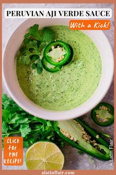 a white bowl filled with guacamole and garnished with cilantro