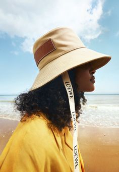 HIGH SUMMER SHOOT SHOOT - FASHION BY CHRIS HOBBS, PHOTOGRAPHY BY RODRIGO CARMUEGA FOR MATCHESFASHION Beach Bucket Hat, Summer Shoot, Bucket Hat Style, Bucket Hat Summer, Canvas Hat, Bucket Hat Design, Holiday Hats, Summer Sun Hat, Fisherman Hat