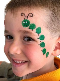 Tiny Face Paint Ideas, Simple Facepainting Ideas Easy For Kids, Step By Step Face Painting Easy, Simple Kids Face Paint, Fall Face Painting Ideas For Kids, Easy Face Painting Ideas For Kids Simple Cheek Art, Easy Face Painting Designs Simple, Cheek Face Paint, Simple Face Painting Ideas For Kids