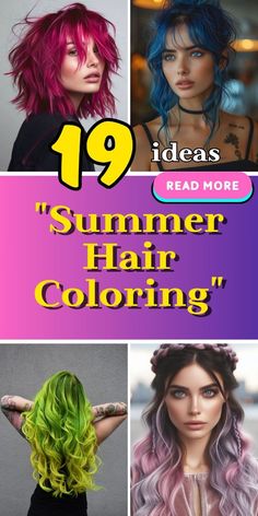 Ready for a change this summer? Dive into our must-try hair color guide featuring everything from electric neons to gentle pastels. Discover which shades match your summer vibe and learn how to rock these colors with style People With Green Eyes, Neon Hair Color, Hair Color Guide, Best Hair Color, Neon Hair, Cool Skin Tone