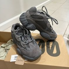 Adidas Yeezy Sneakers In Space Grey And Size Male 5,5. Never Worn Tags On. Adidas Shoes Yeezy, Yeezy Sneakers, Yeezy Shoes, Shoes Adidas, Adidas Yeezy, In Space, Adidas Shoes, Womens Shoes Sneakers, Shoes Sneakers