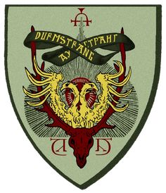 an image of a shield with the words dupsteptrint and madam maximus