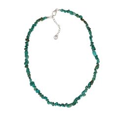 This Turquoise Chip Necklace features high quality turquoise beads with our signature rs and extension chain. Wear it stacked plain or add a custom charm from our collection. 14k Gold Filled or sterling silver and turquoise beads. 14.5" or 16.5" adjustable lengths. Handmade in Southern California. Custom Orders Available! Please allow 5-7 business days for fulfillment all items are made to order! Turquoise Single Strand Necklace In Amazonite, Turquoise Amazonite Single Strand Necklace, Adjustable Turquoise Necklace With Polished Sterling Silver Beads, Adjustable Sterling Silver Turquoise Necklace With Polished Beads, Turquoise Amazonite Single Strand Jewelry, Adjustable Polished Turquoise Bead Necklace, Adjustable Green Turquoise Necklace In Sterling Silver, Adjustable Size Green Turquoise Necklace In Sterling Silver, Adjustable Turquoise Necklace In Sterling Silver