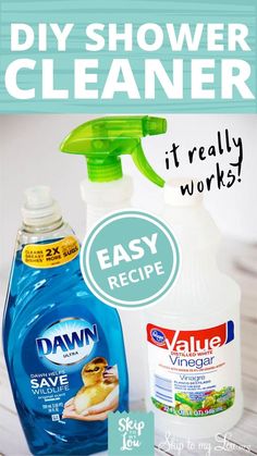 the best diy shower cleaner it really works