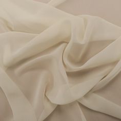 Silk Georgette Chiffon Fabric 54 Ivory Solid 10mm 100% Silk - Rex Fabrics Collection Moodboard, Ties Mens Fashion, Silk Chiffon Fabric, Shirting Fabric, Bridal Fabric, Corded Lace, Special Occasion Outfits, White Chiffon, Faux Fur Fabric