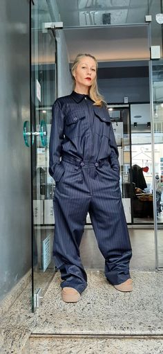 comfortable jumpsuit, blue stripe, long sleeve, street fashion, elegant, quick to dress Blue Cotton Long Sleeve Denim Jumpsuit, Blue Long Sleeve Denim Jumpsuit, Adidas Jumpsuit, Full-length Blue Denim Jumpsuit, Non-stretch Long Sleeve Denim Jumpsuit, Blue Cotton Full-length Denim Jumpsuit, Jumpsuit Blue, Stripe Long Sleeve, Fashion Elegant