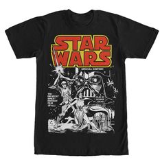 Stop looking for fashion help in Alderaan places! Add a little out-of-this-world style to your wardrobe with some truly epic Star Wars shirts! Transport yourself to a galaxy far, far away with a cool new Star Wars shirt featuring Darth Vader, Luke Skywalker, Yoda, Chewbacca, Princess Leia, Boba Fett, and all your favorite Star Wars characters! Size: medium. Color: black. Gender: male. Age Group: adult. Pattern: Fictitious Character. Material: Cotton.