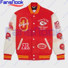 Classic Chiefs Style: Wool Varsity Jacket Show Your Chiefs Pride with the Ultimate Champions Varsity Jacket Celebrate the Kansas City Chiefs’ triumphant victory in style with the West Division Kansas City Chiefs Champions Varsity Jacket, a standout piece of fan apparel that embodies the spirit and success of your favorite NFL team. This isn’t just [...] Kansas Chiefs, Nfl Kansas City Chiefs, Memphis Grizzlies, Nfl Sports, Trail Blazers, Oakland Athletics, New York Knicks, New York Jets, Baltimore Orioles