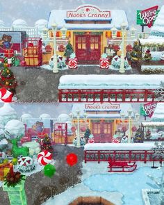 there is a christmas scene in the computer game