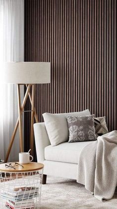 Acoustic Slat Wood Wall Panels U Couch, Wood Wall Panel, Salon Suites, Wood Panel Walls, Wall Panel, Decoration Design, Wall Panels, Home Interior, Wall Paneling