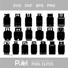 the svg dxf epss png is shown in black and white