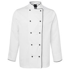 Classic Chef Jacket | Adults | House of Uniforms | Melbourne | Australia House Branding, Chef Pants, Chef Jackets, Chef Wear, Chef Uniform, Brand Image, Casual Dining, Short Long, Medium Long