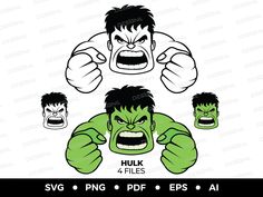 the incredible hulk svg files