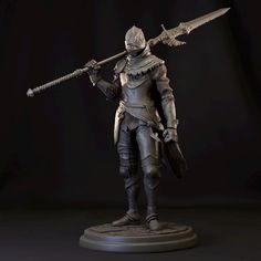 Elden Ring Knight of the Round Table Vyke is now available! Elden Ring Vyke has arrived for you game lovers and collectors! This is definitely a piece you don't want to miss!! !!NON OFFICIAL PRODUCT!! This is a FANART made by artists!! 🎨The model is 3D printed with a latest generation resin printer (Elegoo Saturn 4 Ultra), the best in the 3D printer market! The guaranteed quality of the model is 12k thanks to our Elegoo 12k resin printer. 🧼We provide the cleaning and care service using specifi Bete De L’elden Elden Ring, Elden Ring Knight, Knight Statue, Knight Of The Round Table, Resin 3d Print, Figure Statue, Elden Ring, Table Ronde, Game Lovers