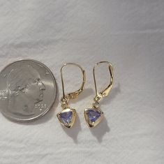 Nwot. 14kt Yellow Gold. Discount Shipping Offered. All Reasonable Offers Will Be Considered. Classic Tanzanite Jewelry In Trillion Cut, Elegant Tanzanite Jewelry With Trillion Cut, Elegant Trillion Cut Tanzanite Jewelry, Yellow Gold Tanzanite Jewelry With Matching Earrings, Teardrop Tanzanite Jewelry In Yellow Gold, Tanzanite Yellow Gold Earrings For Anniversary, Yellow Gold Tanzanite Earrings For Anniversary, Formal Tanzanite Pear-shaped Jewelry, Pear-shaped Tanzanite Formal Jewelry