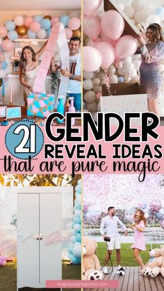 gender reveal ideas that are pure magic