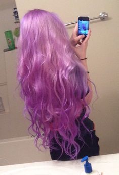 Dyed Hair Purple, Manic Panic, Hair Stylies, Hair Color And Cut, Hair Dye Colors