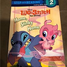 the dvd cover for lilo and stitch is shown