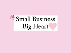 Small Business Big Heart brandingpersonal Pink Small Business Aesthetic, Meet The Owner Instagram Post, Pink Business Aesthetic, Beauty Is My Business, Small Business Big Heart, Small Jewelry Business, Support Small Business Quotes, Lash Quotes