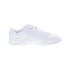 The Varsity Cheerleader II cheer shoes (V13CII) feature a reinforced sole to take you through the season in comfort and support. This cheer shoe has shock-absorbing padding, arch support and heel cup for stability and comfort. The synthetic leather upper is durable and cleans easily. This white shoe is available in Adult and Youth sizes. View our Sizing Chart. RallyReadysynthetic leather Varsity Cheerleading, Shoes With Arch Support, Cheerleading Shoes, Cheer Shoes, Cheer Uniform, White Shoe, Future Baby, Simple Life, White Shoes