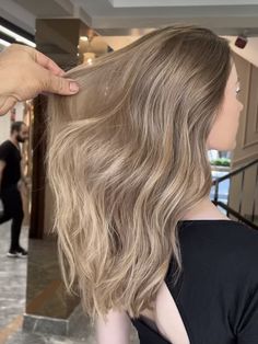 Soft Blond Balayage, Soft Blonde Hair Balayage, Blonde Balayage Dirty Blonde, Sand Color Hair, Sand Blonde Hair Balayage, Soft Beige Blonde Hair, Sandy Brunette Hair, Sandy Dark Blonde Hair, Natural Sandy Blonde Hair