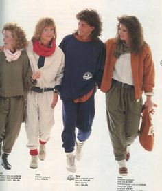 1980's 1987 Fashion, Sup Girl, Fashion Baggy, 80s Girl