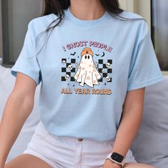 I Ghost People All Year Round Shirt – The Glam Thangz Ghost Band Shirt, Ghost Him Shirt, Ghost Shirts Vinyl, Ghost T Shirt, Cute Ghost Shirt, Future Ghost Shirt, Dust Plug, Ghost Design, Cool Stickers