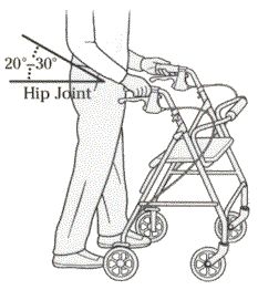 How to measure for a rollator. Pinned by ottoolkit.com your source for geriatric OT resources. Geriatric Nursing, Physical Therapist Assistant, Acute Care, Mobility Exercises